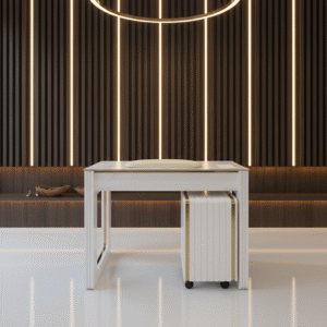 Opal Manicure Workstation and Practical Storage for Technicians